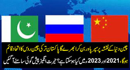 چین دنیا کے نقشہ پر سپر پاور بن کر ابھرے گا پاکستان ترکی چین روس کا اتحاد قائم ہو گا،2021اور 2023ء میں کیا ہو سکتا ہے ؟ حیرت انگیز پیش گوئی سامنے آگئیں –